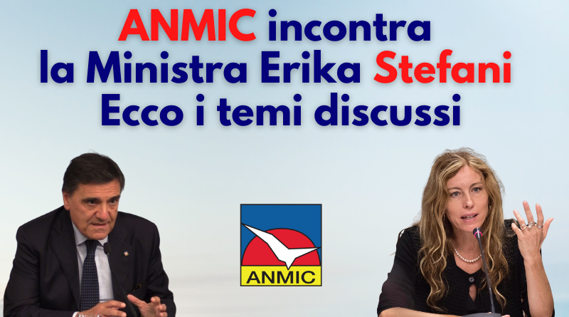 Anmic ha incontrato la Ministra Stefani: ecco le richieste