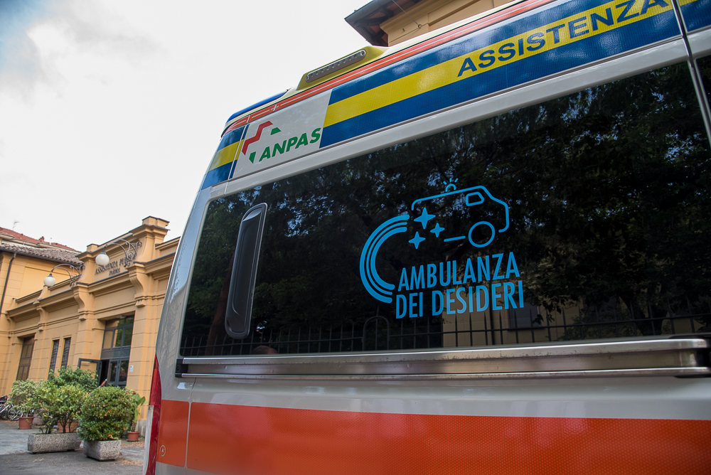 “L’Ambulanza dei Desideri” si è messa in moto