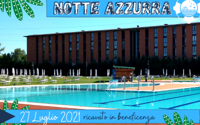 Notte azzurra: il 28 luglio tante attività in piscina e ricavato per Anmic e Gioco