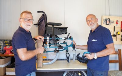 Riparazione gratuita di ausili ortopedici in Anmic