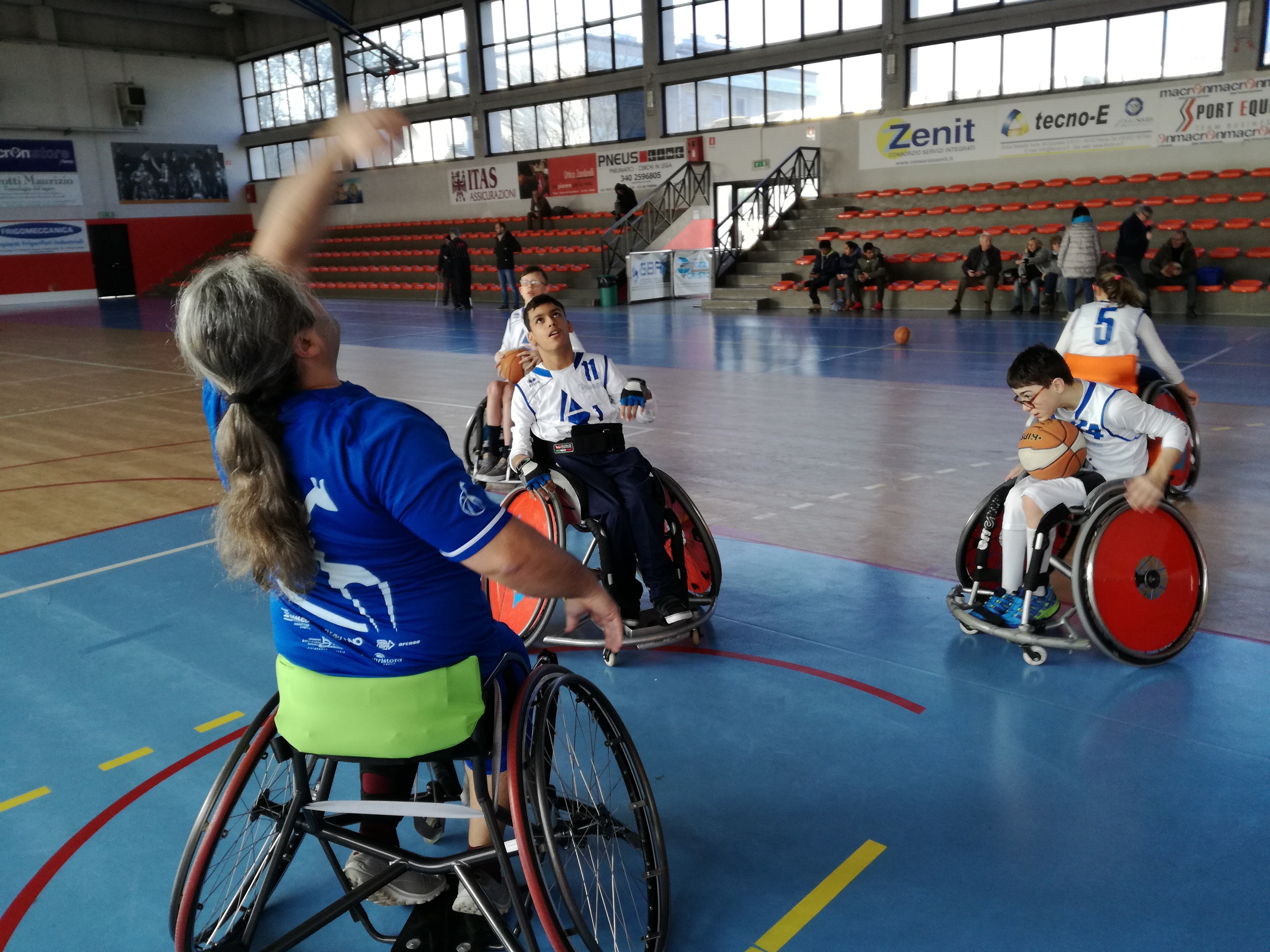 Il circuito Uisp-Trofeo Anmic di basket in carrozzina passa da Parma