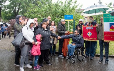 Inaugurato il “Giardino di Luana”: l’area verde accessibile di Anmic