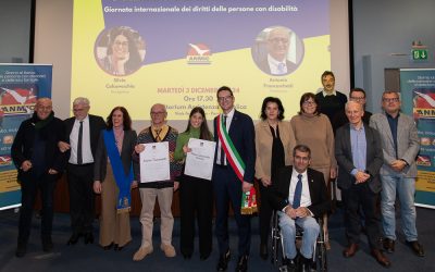 Premio Anmic Parma consegnato a Silvia Calcavecchia e Antonio Franceschetti