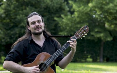 La musica di Guccini nel Giardino di Luana in Anmic