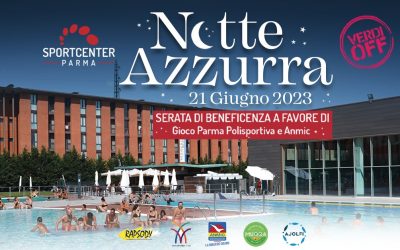 Notte Azzurra: in piscina sotto le stelle per sostenere le associazioni Anmic e Gioco