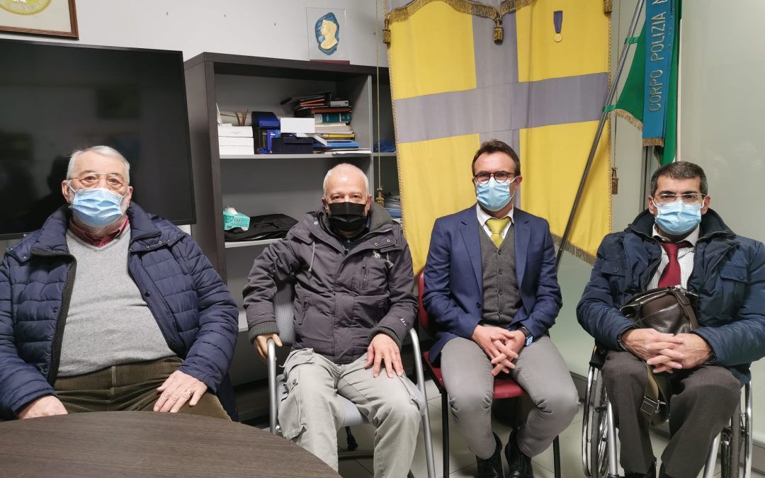 Anmic Parma incontra il nuovo comandante della Polizia Locale
