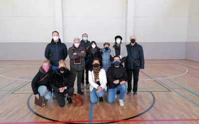 Palestra paralimpica: sopralluogo per i percorsi tattili per ciechi e ipovedenti