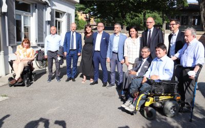 Enrico Letta, a Parma, ha voluto visitare la sede di Anmic: “Realtà esemplare”